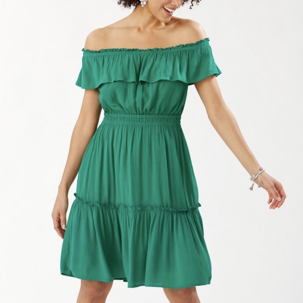 TOMMY BAHAMA WOMEN'S GREEN CAICOS CRINKLE